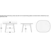 Wooden dining table Patambo