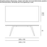 Rectangular table Spratton