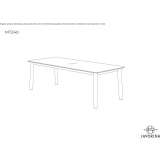 Rectangular wooden dining table Talachyn