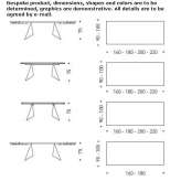 Piasentina extendable rectangular stone table Utevka