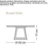 Round table for the living room Osoyoos