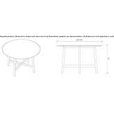 Round dining table Carluke