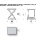 Coffee table with tray Doboj