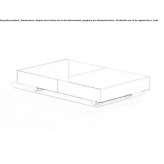 Extendable coffee table with height adjustment Felnac