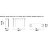 Console table Marmagne