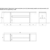 Marble console table Fairmont