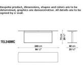 Rectangular console table Wielbark