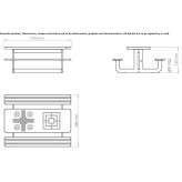 Fiber reinforced concrete table for public areas/gaming table Mazamet