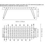 Steel foosball table with Iroko legs Rechnitz