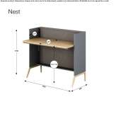 Height adjustable desk Olivares