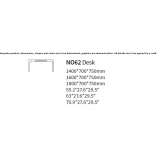 Rectangular desk Spittal