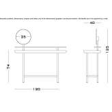Marble dressing table Iselin