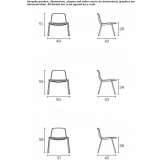 Stackable children's chair Chameza