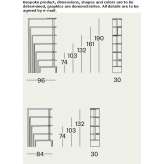 Swiveling free-standing shelf Niesky