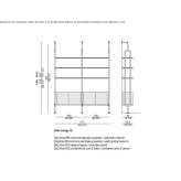 Modułowy regał jesionowy z szufladami Acos