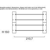 Modular sectional shelf Orly