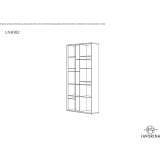 Solid wood open shelf Zaozersk