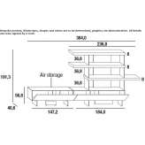 Segmented storage wall Lecinena