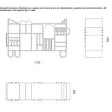 Sideboard with drawers Rolante