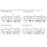MDF sideboard Montafia