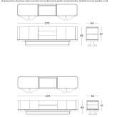 Double-sided sideboard Lebus