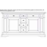 Solid wood chest of drawers Koeniz