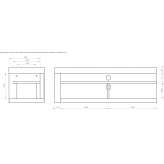 Wooden TV cabinet Montijo