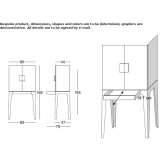 Wooden sideboard Gragnano