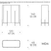 Tall sideboard with doors Kutina