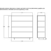 MDF sideboard with doors Ploen