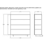 MDF sideboard with doors Ploen