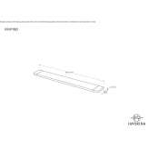 Wooden wall shelf Patton