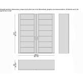 Wooden wardrobe Bludenz