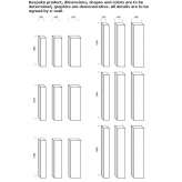 Built-in wooden sectional wardrobe Palilula