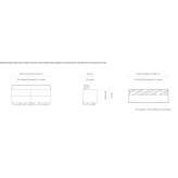 Wooden chest of drawers Bema