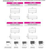 Double bed with upholstered headboard Ocuviri