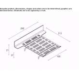 Podwójne łóżko z aluminium i drewna Cuiseaux