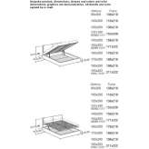 Upholstered double bed Lobos