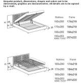 Storage bed Dumeni