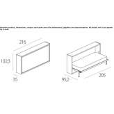 Extendable single bed Cijuela