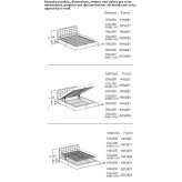 Double bed with high headboard Donzenac
