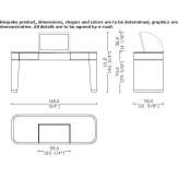 Wooden dressing table Calci