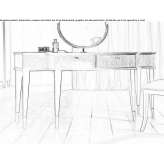 Wooden dressing table Scillato