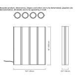 Powder-coated aluminum LED table lamp with dimmer Wingene