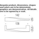 Cromall® Bridge furniture handle Carriere