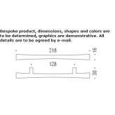 Cromall® Bridge furniture handle Carriere