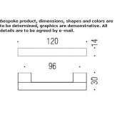 Cromall® Bridge furniture handle Carriere