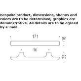 Cromall® Bridge furniture handle Carriere