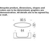 Cromall® Bridge furniture handle Carriere