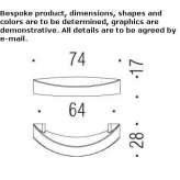 Cromall® Bridge furniture handle Carriere